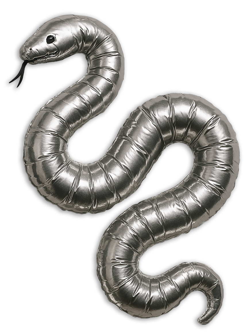 mylar snake